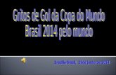 Gritos de Gol pelo Mundo, Copa do Brasil 2014, enviado por Augusto Brasilia