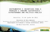 Produção e Consumo Sustentável  - Ana Maria Vieira Neto