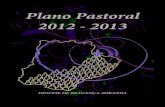 Plano Pastoral 2012-2013