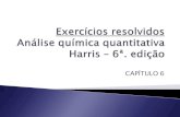 Exercícios resolvidos - Capítulo 6 - Harris 6ª. edição