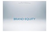 Brand equity
