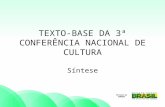 Texto-Base da III Conferência Municipal de Cultura de Leopoldina-MG