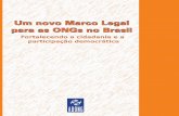 Um novo marco legal para as ONGs no Brasil - fortalecendo a cidadania e a participação democrática