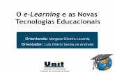 O E-Learning e as Novas Tecnologias EducacionaIs