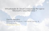 [Cloud Summit 2010] Microsoft - Danilo Bordini