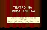 Teatro na roma antiga