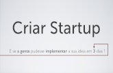 Criar startup
