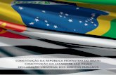 Constituição da RepúbliCa Federativa do Brasil + Constituição do Estado de São Paulo + Declaração Universal dos Direitos Humanos