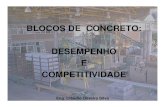 Blocos Concreto Desempenho Competitividade Claudio Oliveira