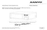Sanyo MW Oven_EM-D9550