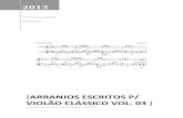Estudos Melódicos - Duo para Violão Vol.03, by Jonh Guitar