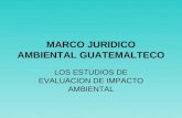 Marco jurídico ambiental guatemalteco EIA