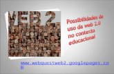 Possibilidades de uso da Web 2.0 na educação