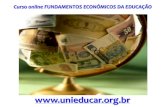 Curso online fundamentos economicos da educacao