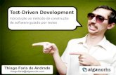 Test-Driven Development - Introdução ao método de construção de software guiado por testes