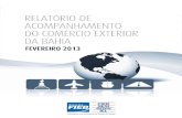 Relatório de Acompanhamento do Comércio Exterior da Bahia (RACEB) -  2013
