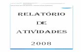 Relatório de Atividades 2008