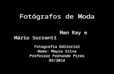[EDI] Fotógrafos de Moda - Man Ray e Mário Sorrenti