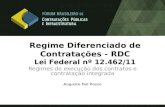 Regime Diferenciado de Contratações - RDC Lei Federal nº 12.462/11 - Augusto Dal Pozzo
