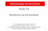 Metodologia da economia 2013   aula 14