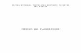 A música clássica (Classicismo)
