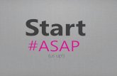 Start ASAP - O que aprendi com o Startup Weekend