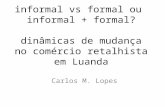 Carlos Lopes - Dinâmicas de mudança no comércio retalhista em Luanda DW Debate 2014/07/25