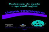 Caderno de apoio e aprendizagem português 4 ano