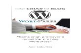 Como criar um blog wordpress