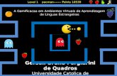 A gamificação em ambientes virtuais de aprendizagem de línguas estrangeiras
