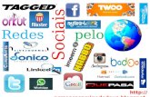 Redes sociais pelo mundo / Social networks worldwide