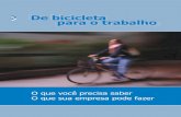 Cartilha Informativa - Indo de Bicicleta Para o Trabalho