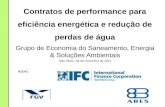 Grupo de Economia do Saneamento, Energia & Soluções Ambientais - IFC