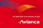 Apresentação Avianca reunião ABRACORP de 29 SET