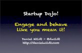 Startup Dojo!