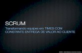 Minicurso Scrum - Transformando equipes em TIMES COM CONSTANTE ENTREGA DE VALOR AO CLIENTE
