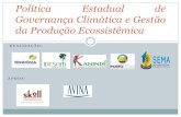 Apresentação da Política de REDD e PSA em Rondônia, por Elyezer de Oliveira/SEDAM RO