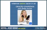 Webinar Criação Conteúdos Redes Sociais 28.05