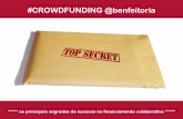 Segredos do crowdfunding by benfeitoria