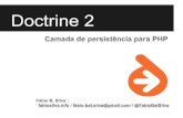 Doctrine 2   camada de persistência para php