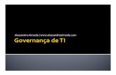 [Workshop] Governança de TI, 1ª Edição