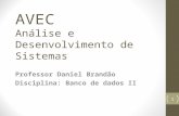 Introdução ao Banco de dados - Prof. Daniel Brandão