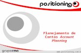 Account Planning Positioning 2009