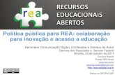 Política pública para REA: colaboração para inovação e acesso a educação