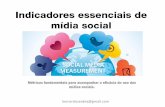 Indicadores essenciais e fáceis de mídia social: Volume