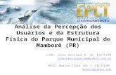 Análise da Percepção dos Usuários e da Estrutura Física do Parque Municipal de Mamborê (PR)
