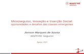 5. mapfre microseguros e inserção social oportunidades e desafios das classes emergentes jonson