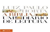 A Biblia_ Um Diario de Leitura - Horta, Luiz Paulo