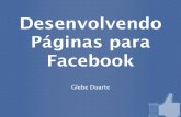 Desenvolvimento de paginas para facebook