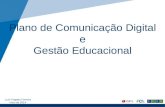 Plano de Comunicação Digital e Gestão Educacional